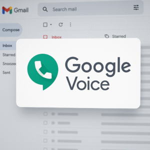 Google Voice added Gmail